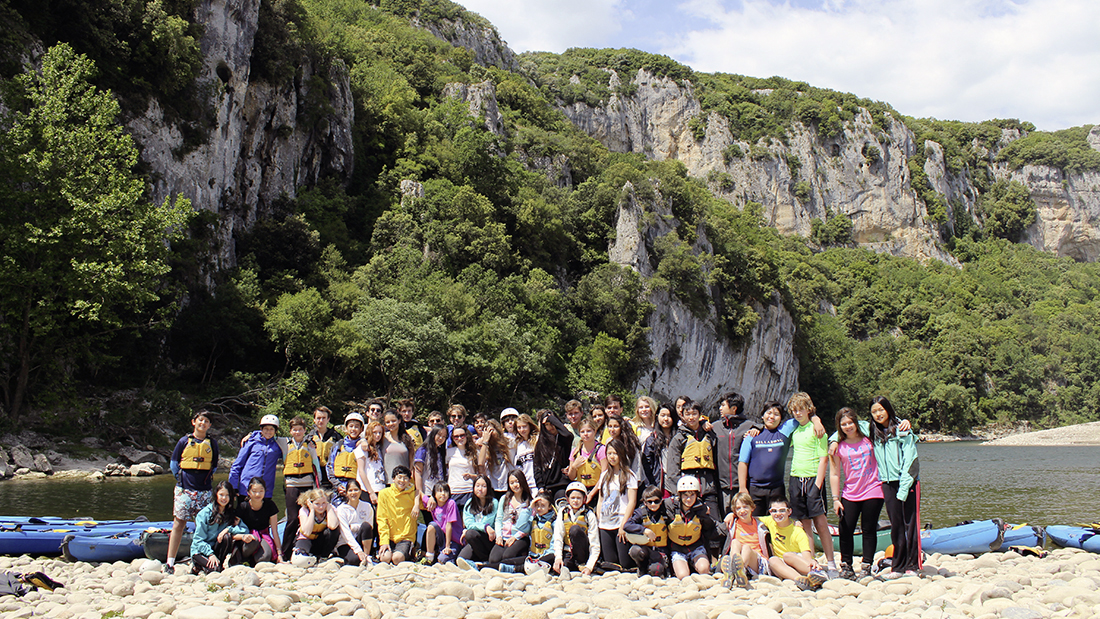 Cadets : Voyage en Ardèche