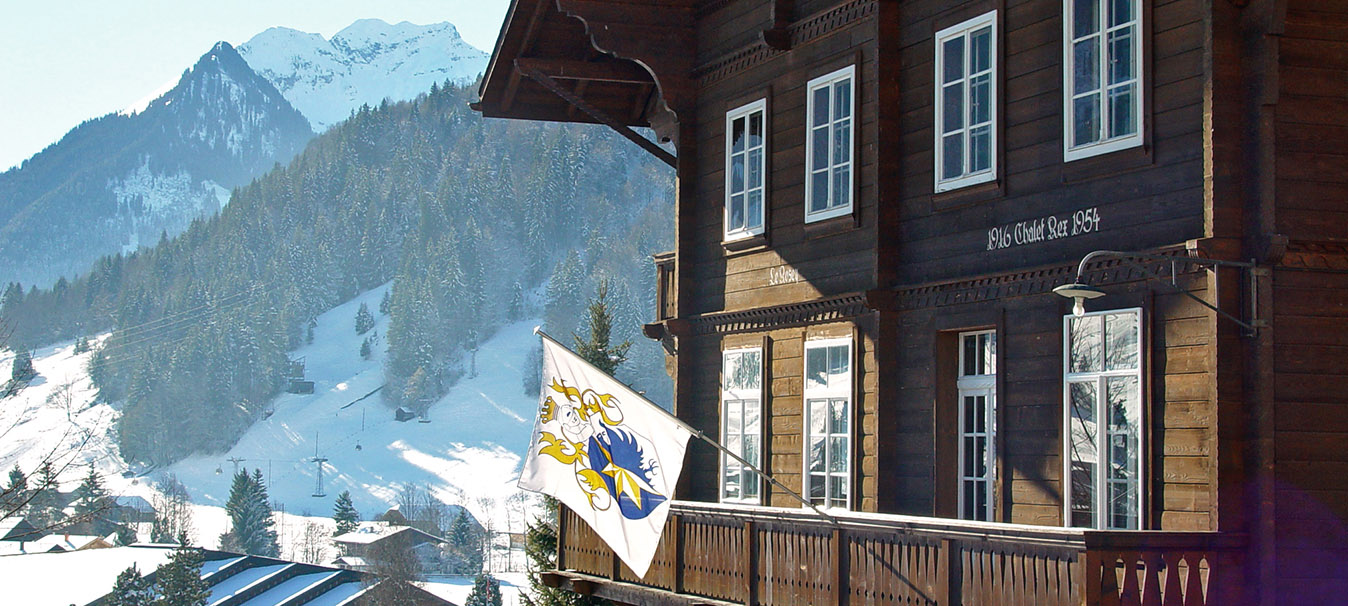 Winter campus in Gstaad Chalet Rex