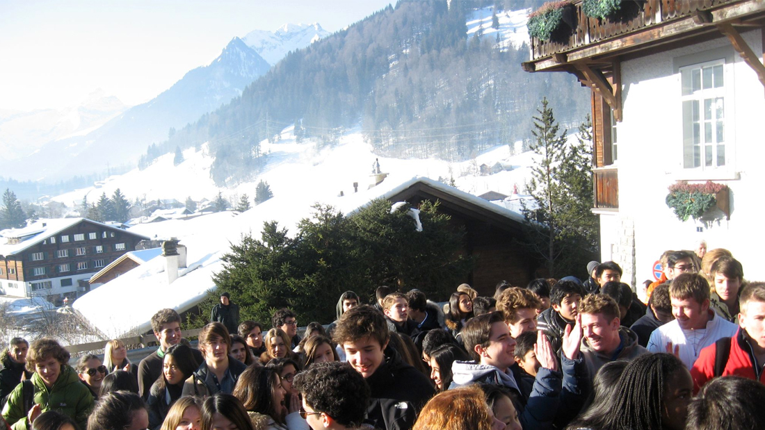 Prizegiving in Gstaad