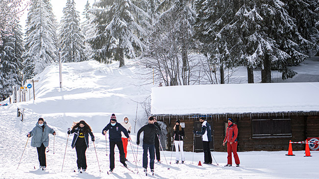 Initiation to biathlon in the Jura
