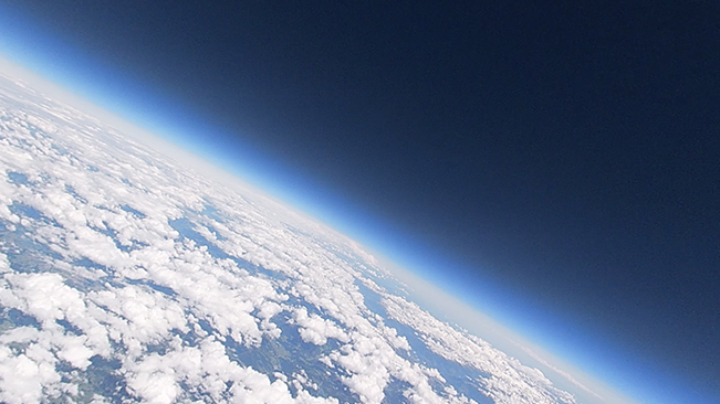 High Altitude Balloon Launch at Rosey