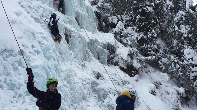 Défi - escalade sur glace cover