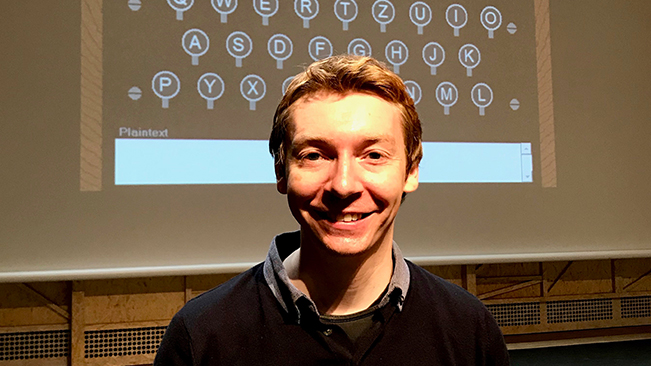 James Grime at Le Rosey