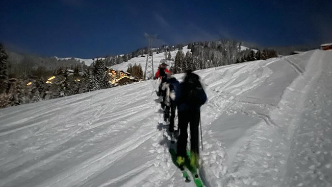 Full Moon Ski Tour