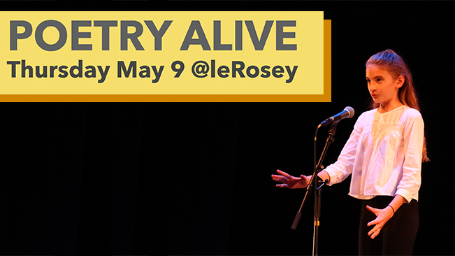 Poetry Alive 2019
