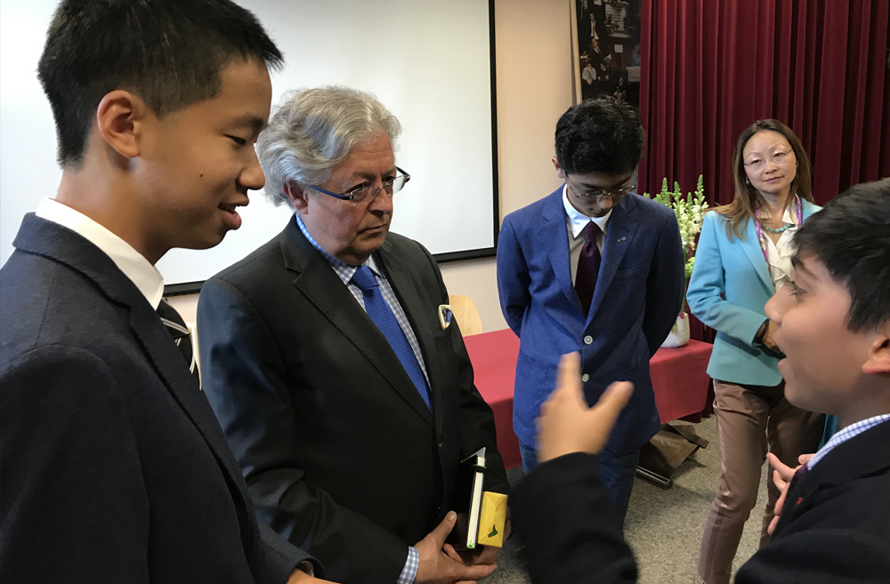 Visite de l'Ambassadeur de Suisse en Chine