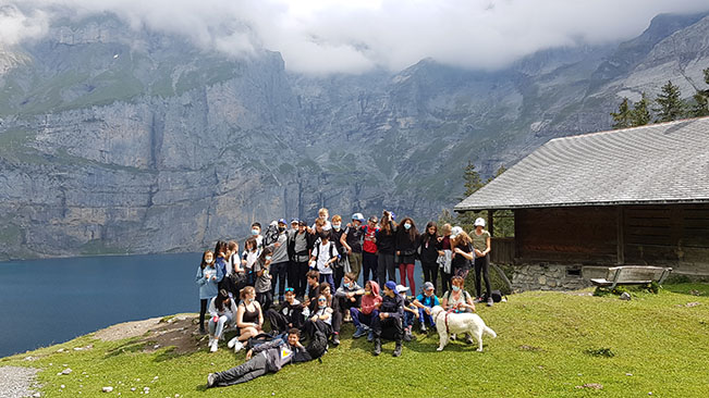 Classe 5 expedition to Kandersteg