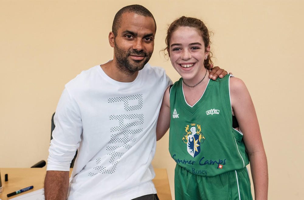 Tony Parker at Rosey Summer Camps