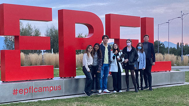 EPFL visit for Roseans