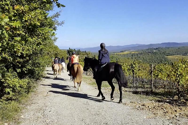Exploring Tuscany on Horseback