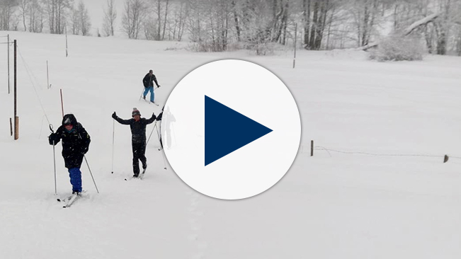 Défi : ski du fond